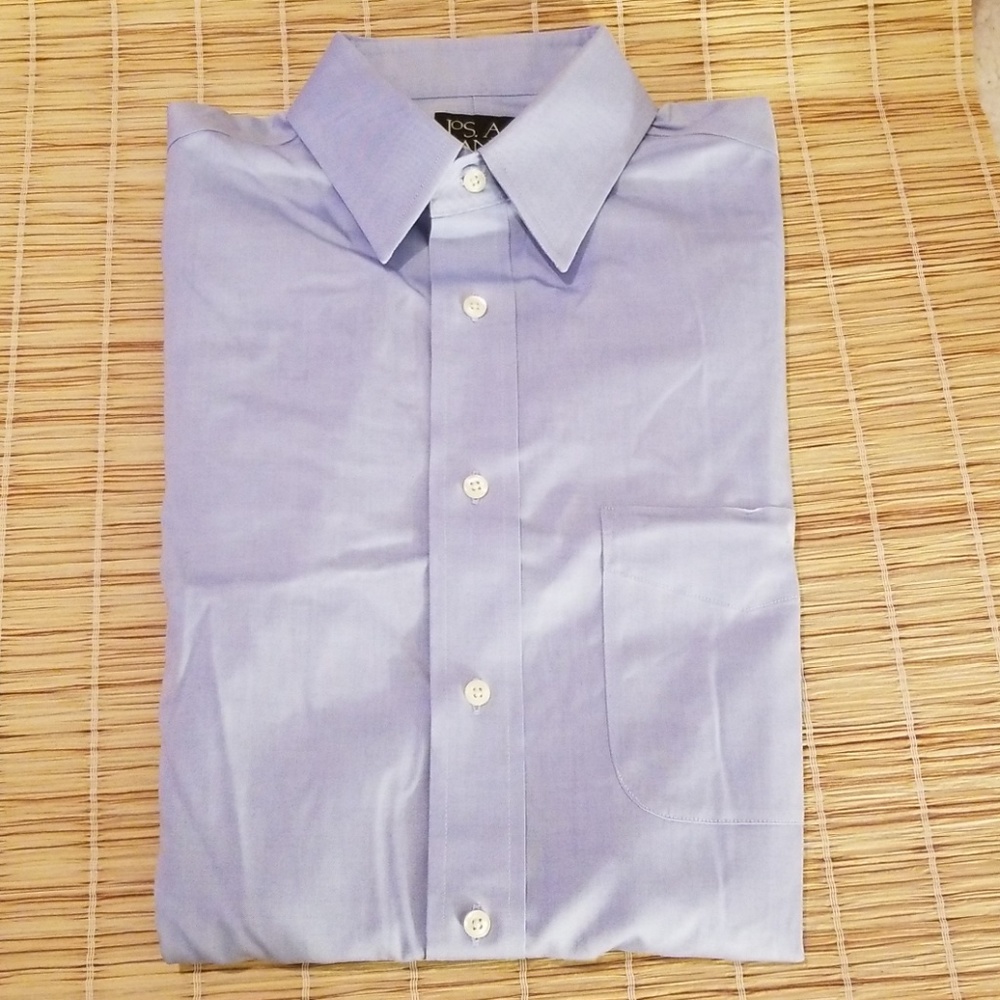 Jos. A. BANK Blue Travelers Button Down